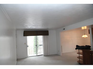 Living Room. Walk-out to the balcony...  The door to the left of the sliding door leads to the two integral parking spaces & lockers.