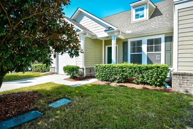 View of front of house with a front lawn