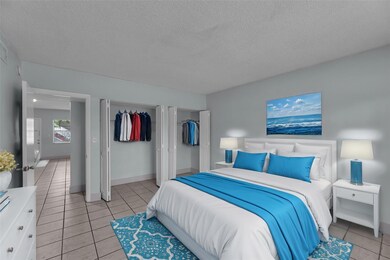 Bedroom offers 2 closets and is perfect space for