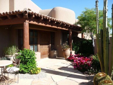 front courtyard