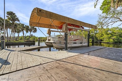 Private Dock with Lift and Canopy
