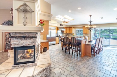 3 sided Gas Fireplace