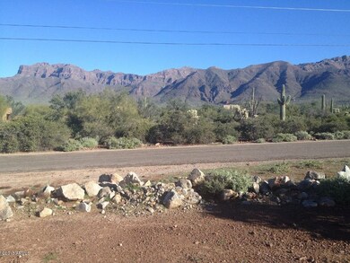 Panoramic Superstition Mountain Range