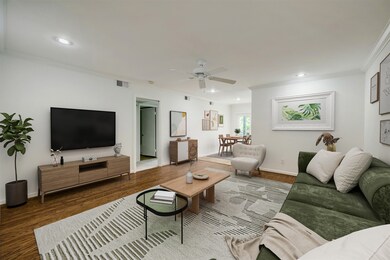 Alternate view of the living space. This spacious