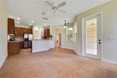 Family Room/Breakfast Room with View towards Livin