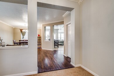 Front entrance view from front door