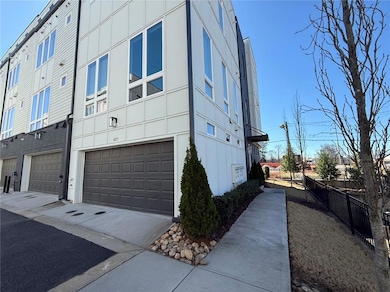 View of side of property with fence
