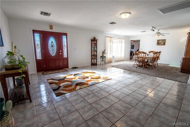 Foyer, Living Room, Dining Room