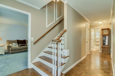 Foyer and Living Room