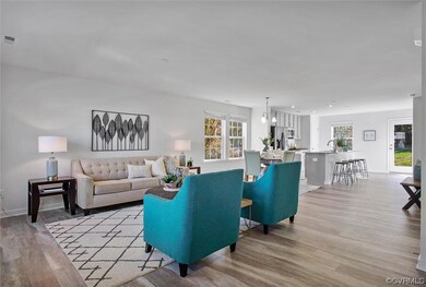 Open concept 1st floor
