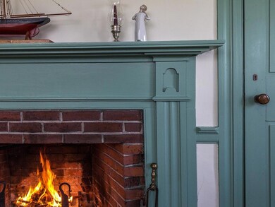Detailed view of woodwork in the...