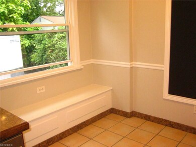 Eat in kitchen with window bench for storage