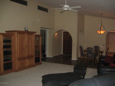 Great Room with Vaulted Ceilings