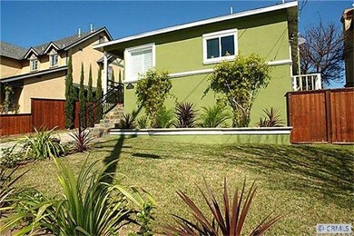Beautifully landscaped front yard