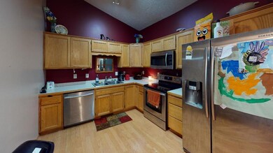 Stainless steel appliances--included in sale.