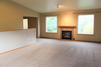 Upper living area