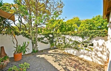 Sunny private courtyard