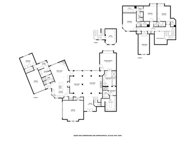Floor plan of custom home