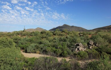 Boulder outcroppings