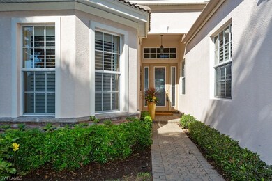Stunning front door welcomes you home.