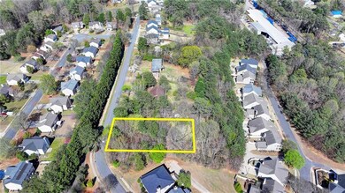 Birds eye view of property featuring a residential
