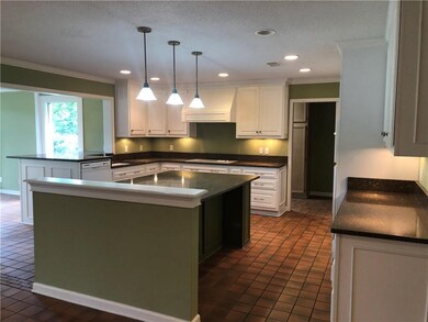 kitchen from dining living area