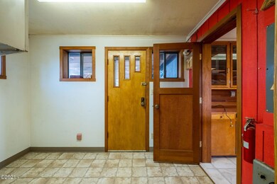 Door to covered deck