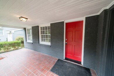 Inviting front entrance