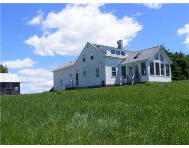 Exterior Front. The circa 1850 home...