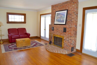 Front Living Space with Fireplace