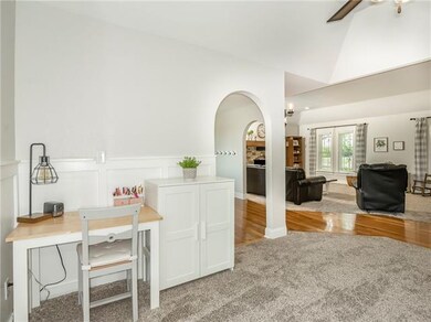 Vaulted Office space!