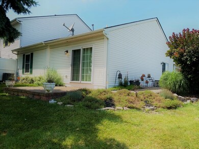 Rear view with patio