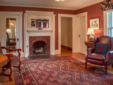 The middle parlor or “reading room”...