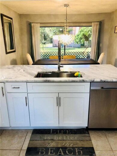 open kitchen to dining room
