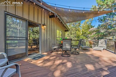Enjoy relaxing on the 26x16 maintenance free deck 