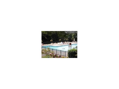 Heated pool and two clay tennis courts.