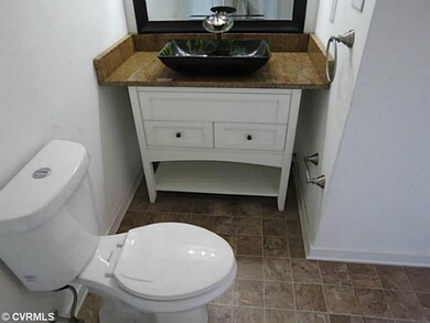 Master Bath - GRANITE vanity with high-efficiency 