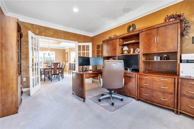 Formal living room, converted to sizable home offi