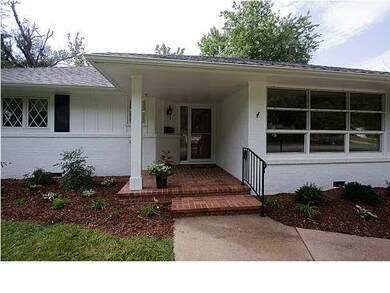Brick Front Porch