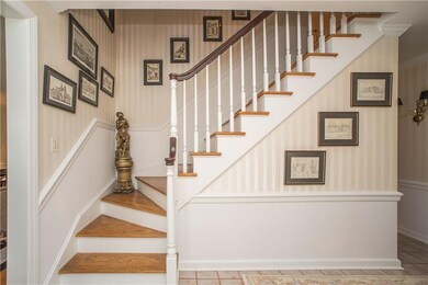 This beautiful balustrade with richly toned handra