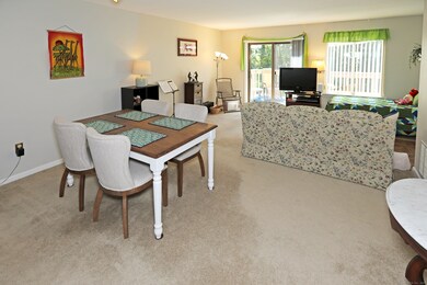 Combination Living Room and Dining area