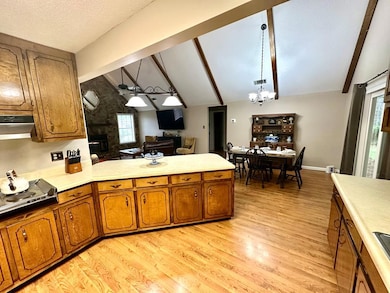 open breakfast area