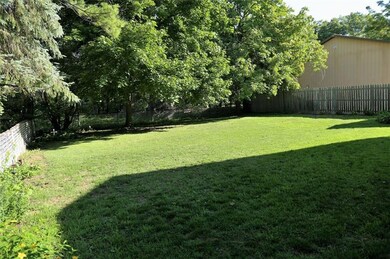 Backyard is fully fenced and quite private.