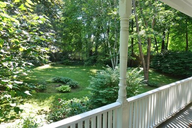 Side yard from porch