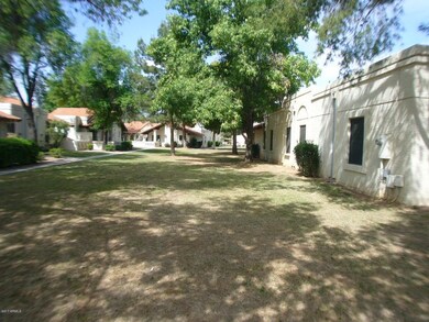 side courtyard