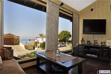 Living Room with Ocean & Catalina Island View