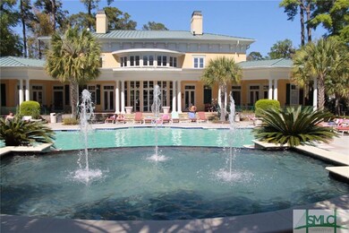 Back of clubhouse and pool area