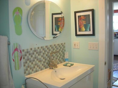Full bath on the second floor, the...