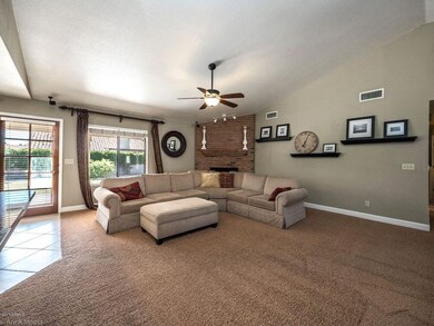 Huge vaulted Family Rm.