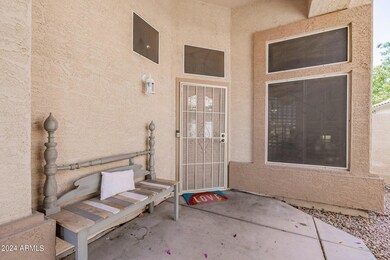 Covered front patio